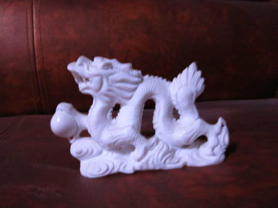 厂家供应汉白玉龙 石雕工艺品