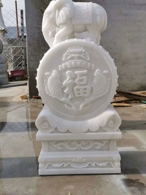 湖南石雕门墩抱鼓加工厂产品大图